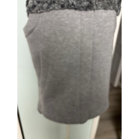 Women's Gray North Face Hybrination Thermal 3D Vest Faux Fur Trim Size M - Picture 5 of 14